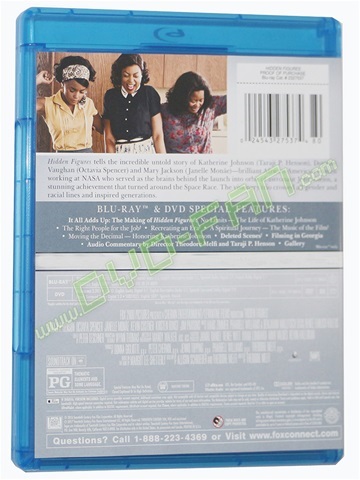 Hidden Figures [Blu-ray]