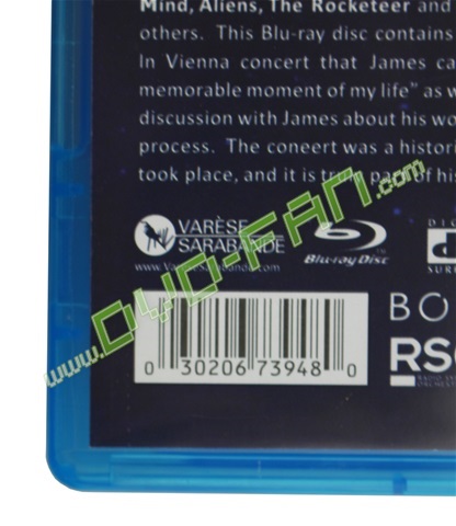 Hollywood in Vienna: The World of James Horner [Blu-ray]