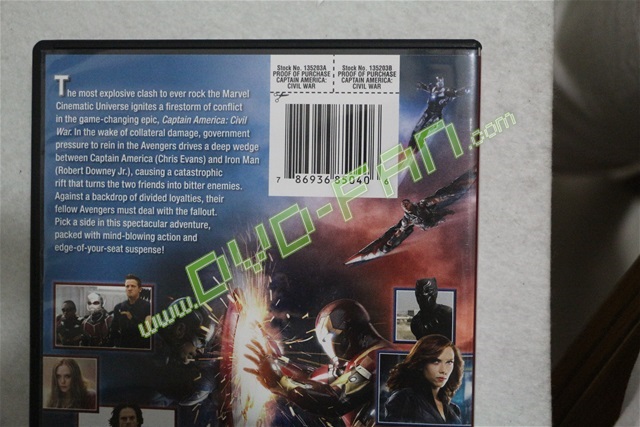 Marvel's Captain America Season 3 Civil War [Blu-ray]