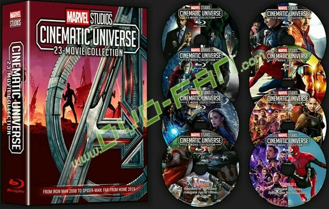 MARVEL STUDIOS CINEMATIC UNIVERSE 23-MOVIE COLLECTION 8-Disc Blu-ray BOX SET