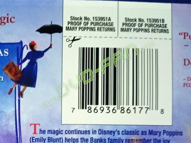Mary Poppins Returns Blueray