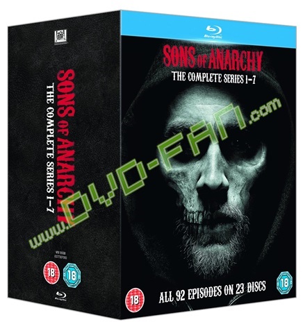 Sons Of Anarchy Complete Seasons 1-7 [Blu-ray]