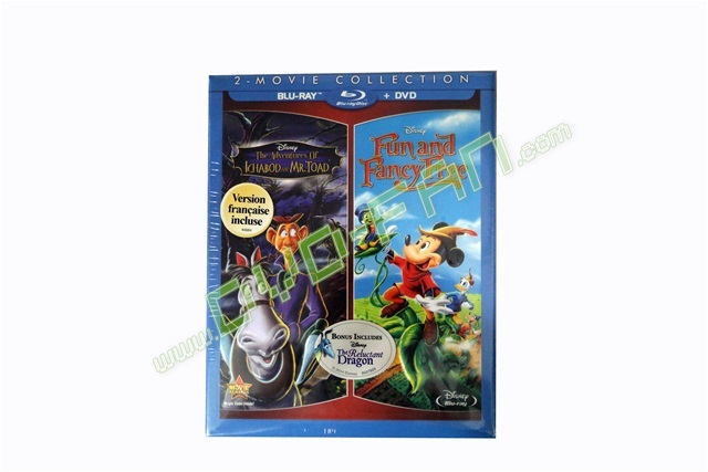 The Adventures of Ichabod and Mr.Toad And Fun and Fancy Free[blu ray]