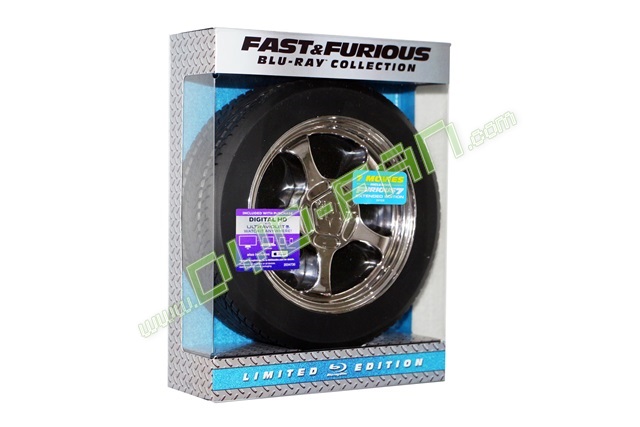 The Fast and The Furious  1-7  [Blu Ray]