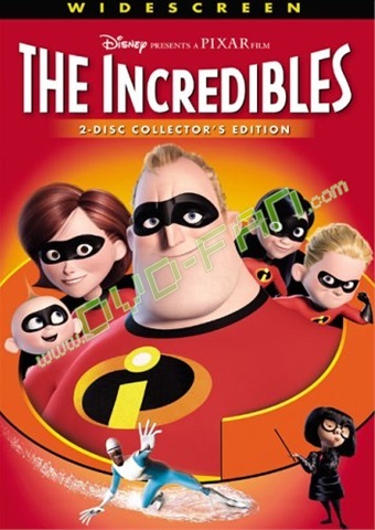 The Incredibles (blu ray)