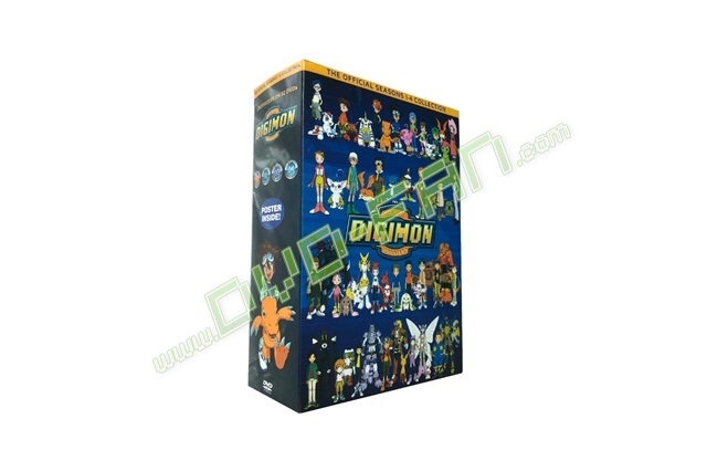 Digimon: The Complete Series Seasons 1-4 Collection (DVD)
