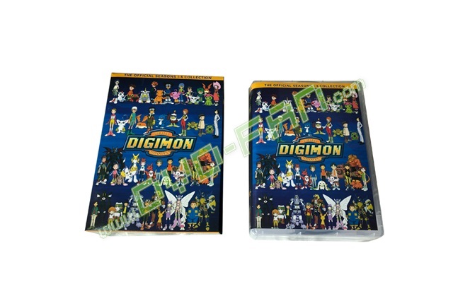 Digimon: The Complete Series Seasons 1-4 Collection (DVD)