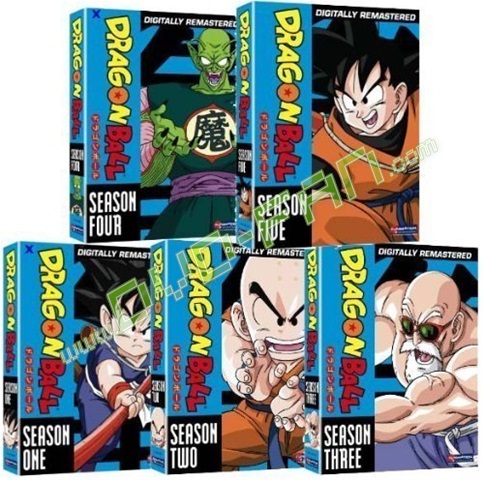  Dragon Ball: Complete Series Seasons 1-5 DVD Box Sets