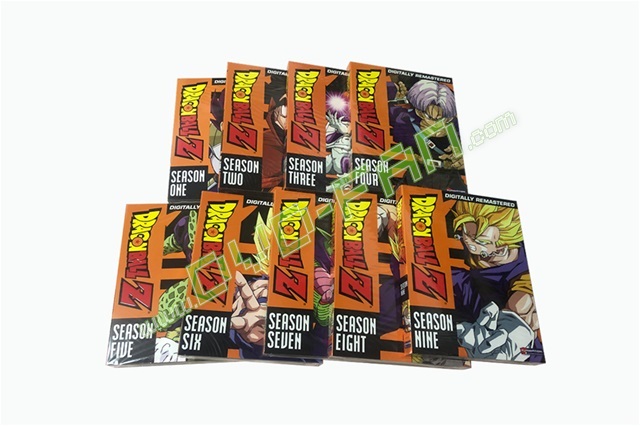 DRAGON BALL Z The Complete Series Season 1-9 DVD