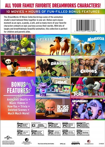 DreamWorks 10-Movie Collection