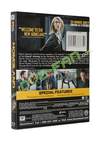 Homeland: Season 5 [Blu-ray]