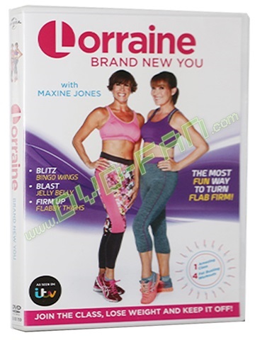 New & Sealed Lorraine's Brand New You DVD - Lorraine Kelly
