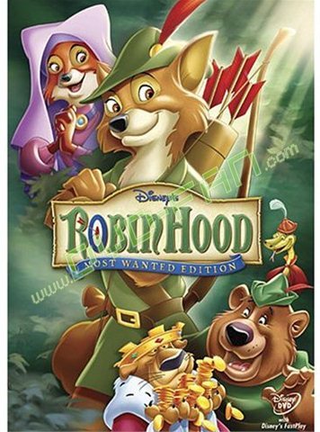 Robin Hood Disney Dvd