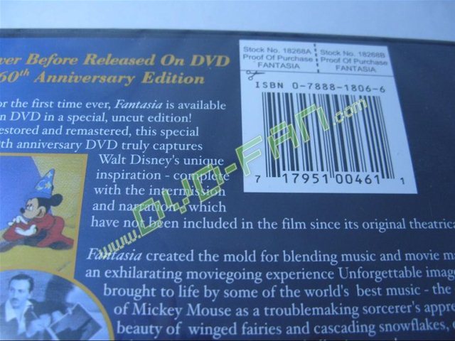 Walt Disney's Original Uncut Version Fantasia