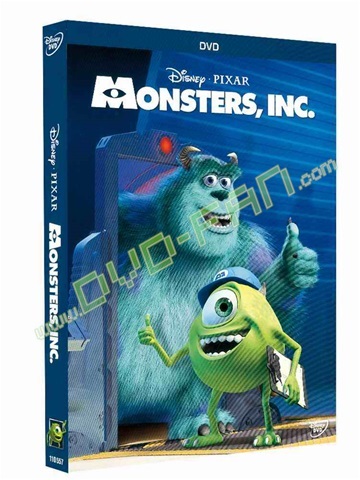  Monsters, Inc. dvds