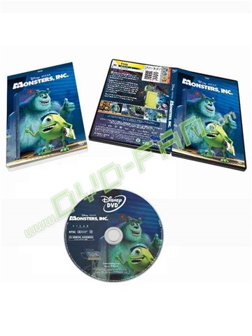  Monsters, Inc. dvds