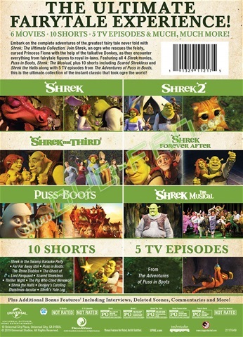 Shrek: The Ultimate Collection DVD