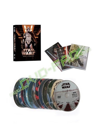 Star Wars: The Complete Saga Episodes 1 - 8 dvds