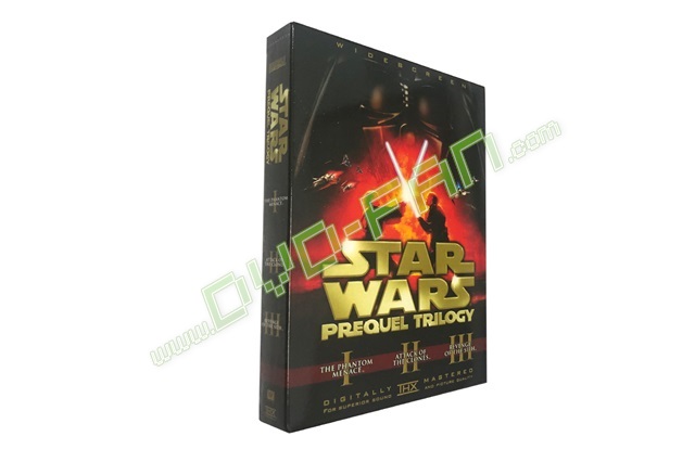 Star Wars Prequel Trilogy I II III DVD Box Set