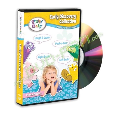 Brainy Baby Early Discovery Collection 4 DVD Gift Set