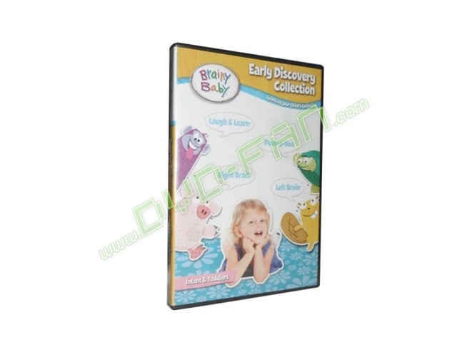 Brainy Baby Early Discovery Collection 4 DVD Gift Set