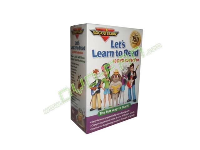 Let's Learn to Read 10 DVD Collection