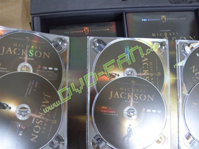 Michael Jackson king of pop 1958-2009 (35 DVD) US Version music dvd