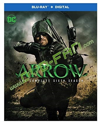 Arrow: The Complete Sixth Season 6 dvds