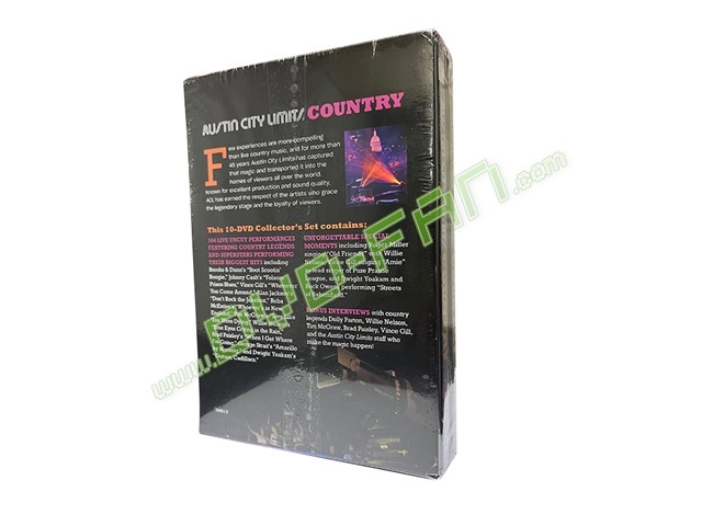 Austin City Limits Country 10 DVD Set