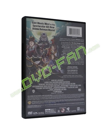 Batman Ninja dvds