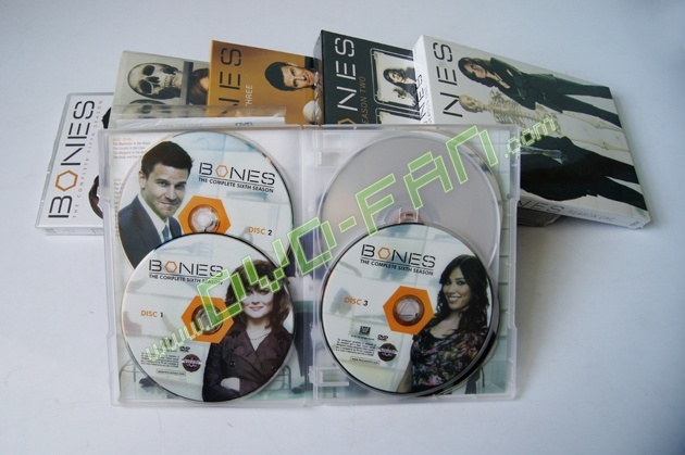 Bones complete seasons 1-6