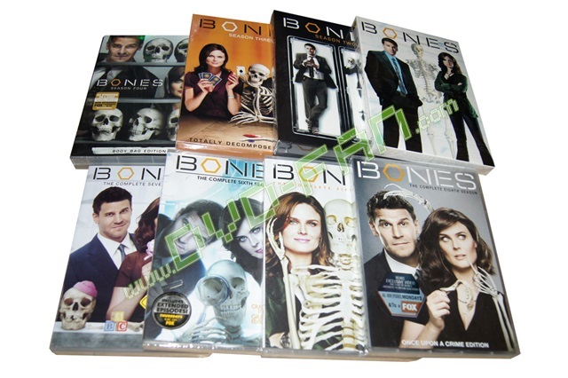 Bones Complete Seasons 1-8 Box Set