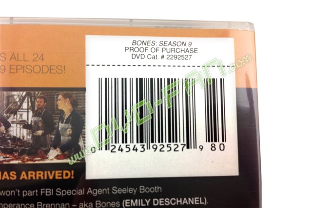 Bones Season 9 dvd wholesale