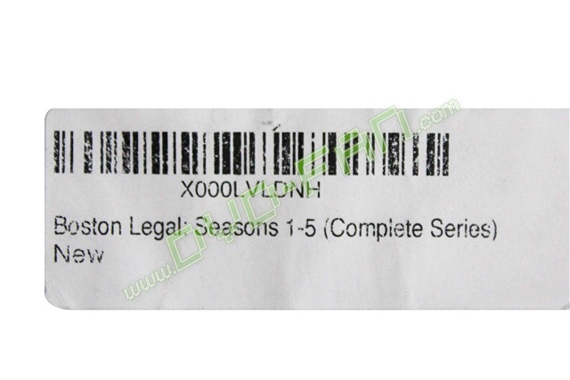 Boston Legal Season 1-5 Complete Collection