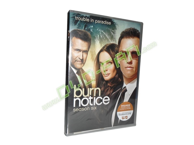 Burn Notice season 6 dvd wholesale