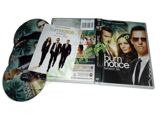 Burn Notice season 6 dvd wholesale