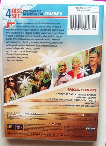 Burn Notice The Complete Fifth Season