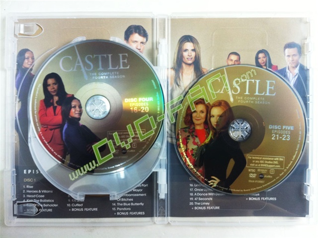 Castle The Complete Fourth Season dvd wholesale