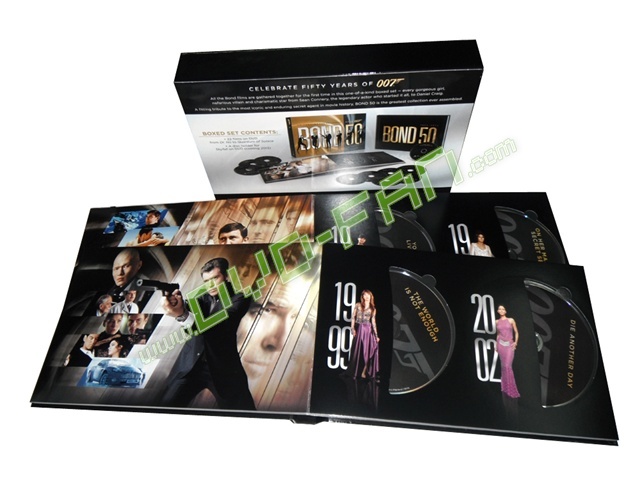 Bond 50 Celebrating 5 Decades of Bond 007 dvd wholesale