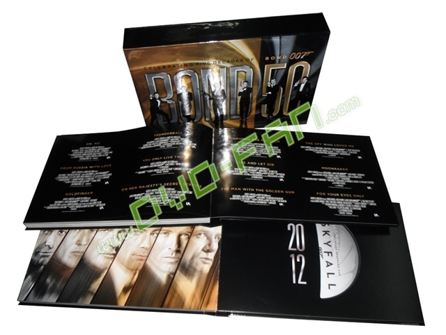 Bond 50 Celebrating 5 Decades of Bond 007 dvd wholesale