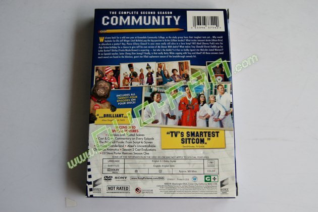 Community the complete second season dvd wholesale