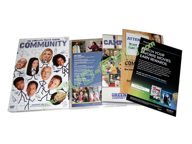 Community season 3 dvd wholesale