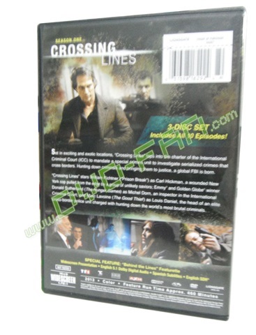 Crossing Lines Season 1 dvd wholesale