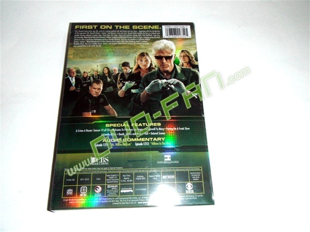 CSI Crime Scene Investigation season 12 dvd wholesale