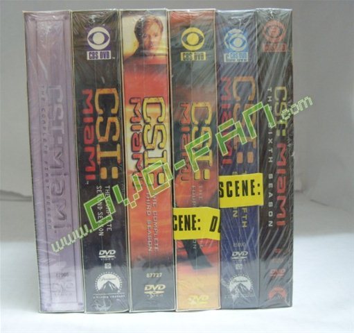 CSI MIAMI the complete series 1-6