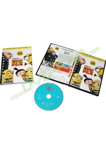 Despicable Me 3 dvds