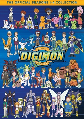 Digimon The Official Seasons 1 4 Collection 