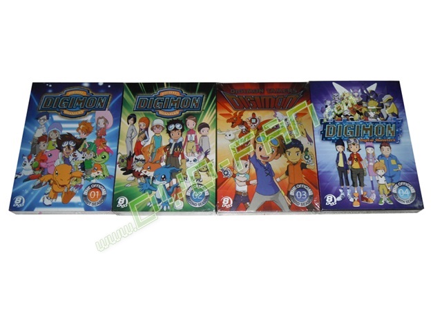 Digimon The Official Seasons 1 4 Collection 