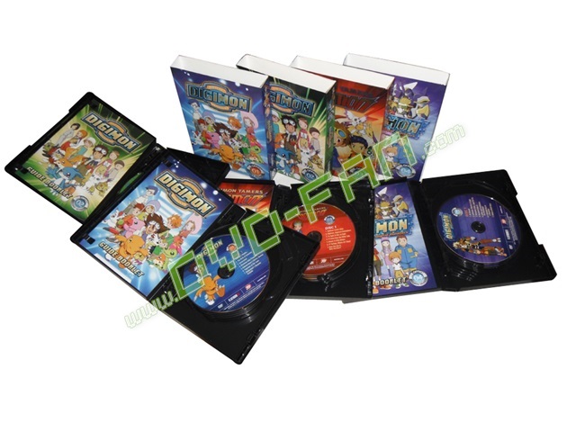 Digimon The Official Seasons 1 4 Collection 