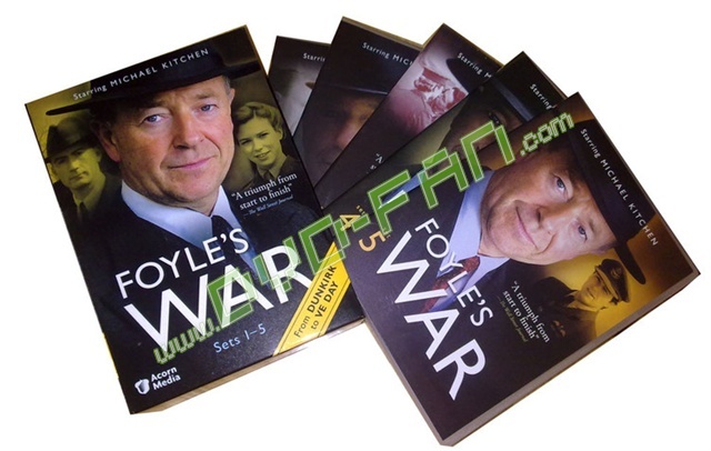 Foyle's War Series 1-5 From Dunkirk to VE-Day dvd wholesale